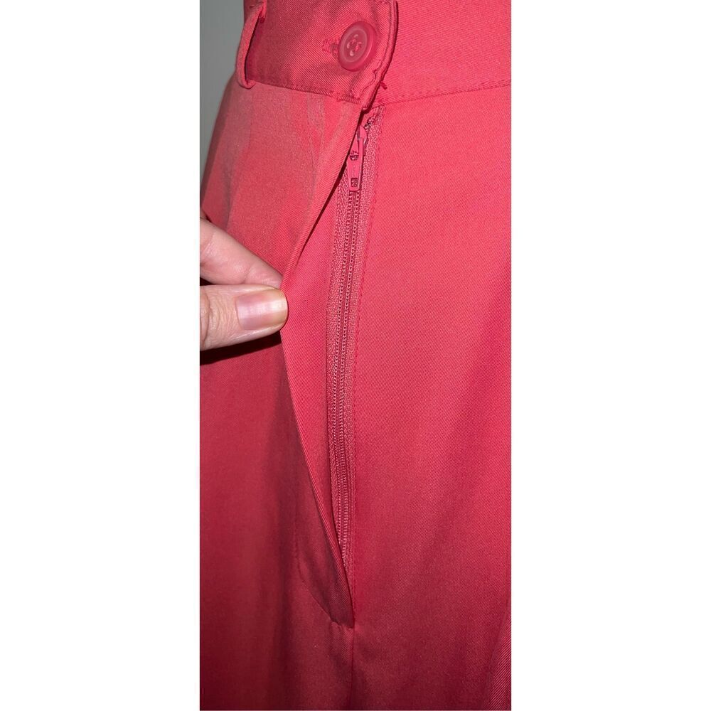 VTG Women’s Cuffed High Waist Trouser Pink/Melon 10T - Picture 4 of 10
